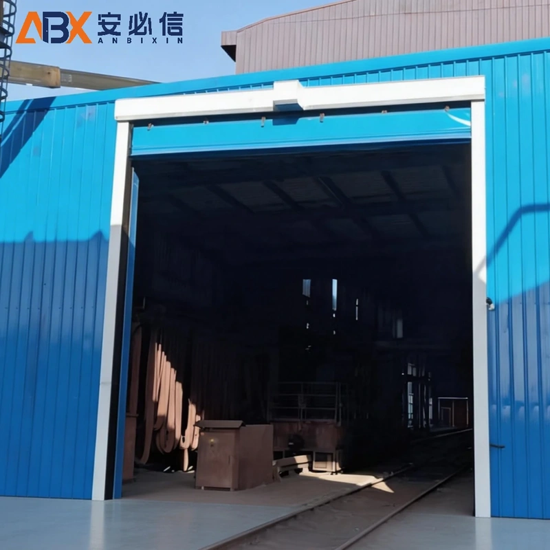 达州PVC堆积门